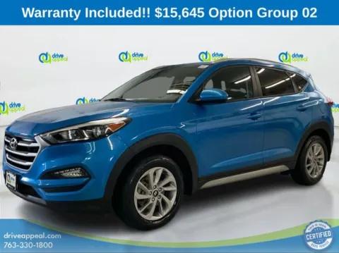 Blue 2017 Hyundai Tucson SE for sale in Bloomington, MN