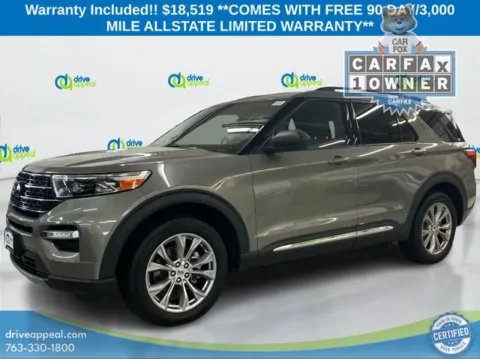 Silver 2020 Ford Explorer XLT for sale in Bloomington, MN