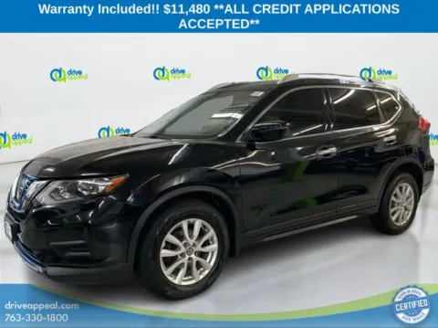 Black 2017 Nissan Rogue SV for sale in Bloomington, MN