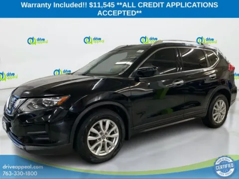 Black 2017 Nissan Rogue SV for sale in Bloomington, MN