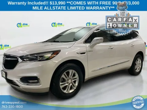 White 2018 Buick Enclave Essence for sale in Bloomington, MN