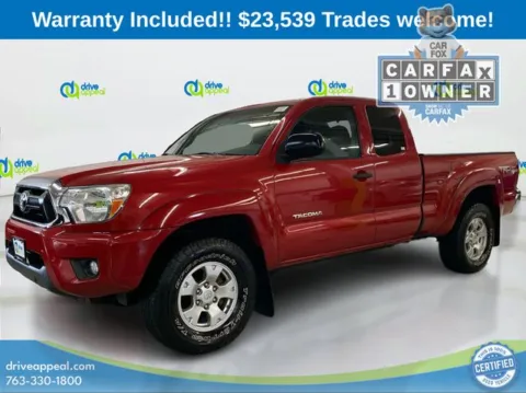 Red 2015 Toyota Tacoma for sale in Bloomington, MN