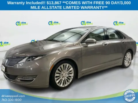 Gray 2015 Lincoln MKZ for sale in Bloomington, MN
