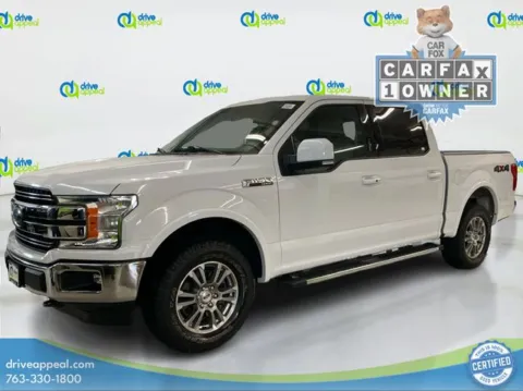 White 2020 Ford F-150 Lariat for sale in Bloomington, MN