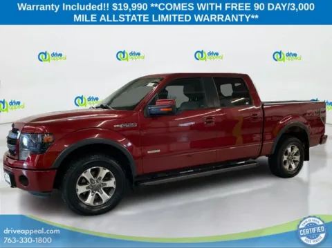 Red 2014 Ford F-150 FX4 for sale in Bloomington, MN