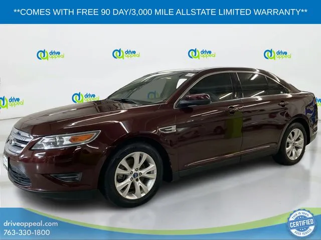 Red 2012 Ford Taurus SEL for sale in Bloomington, MN