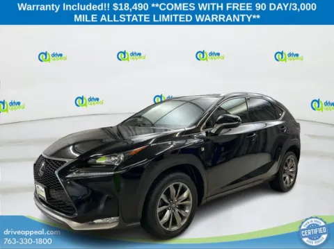 Black 2015 Lexus NX 200t for sale in Bloomington, MN