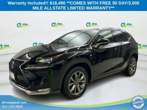 Black 2015 Lexus NX 200t for sale in Bloomington, MN