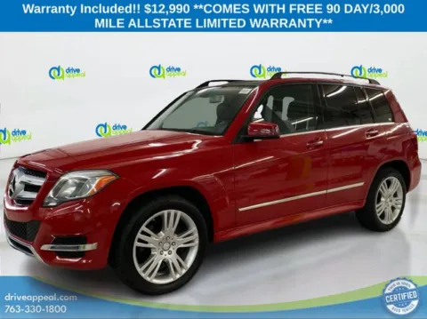 Red 2014 Mercedes-Benz GLK 350 for sale in Bloomington, MN