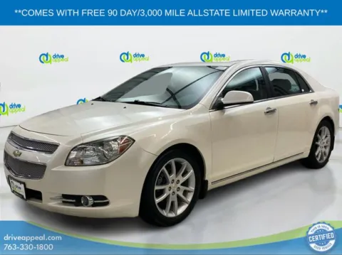 White 2010 Chevrolet Malibu LTZ for sale in Bloomington, MN