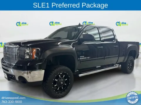 Black 2007 GMC Sierra 2500HD SLE1 for sale in Bloomington, MN