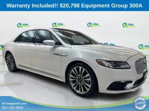Another view of 2017 Lincoln Continental Reserve for sale in Bloomington, MN at Drive Appeal Bloomington