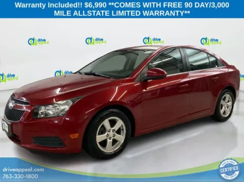 Red 2013 Chevrolet Cruze 1LT for sale in Bloomington, MN