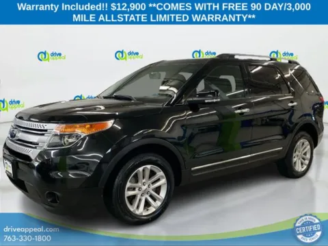 Black 2015 Ford Explorer XLT for sale in Bloomington, MN