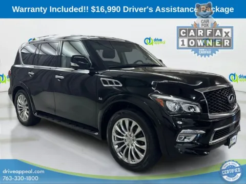 Another view of 2015 INFINITI QX80 for sale in Bloomington, MN at Drive Appeal Bloomington