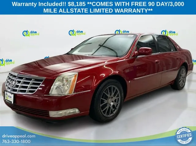 Red 2009 Cadillac DTS 1SB for sale in Bloomington, MN