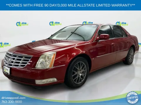Red 2009 Cadillac DTS 1SB for sale in Bloomington, MN