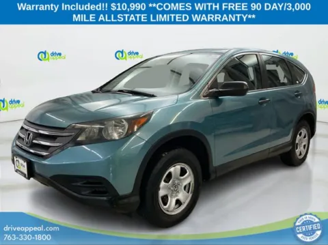 Blue 2014 Honda CR-V LX for sale in Bloomington, MN