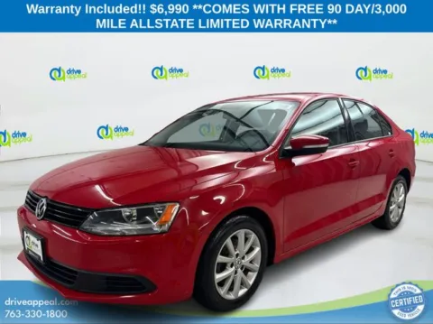 Red 2012 Volkswagen Jetta 2.5L SE for sale in Bloomington, MN