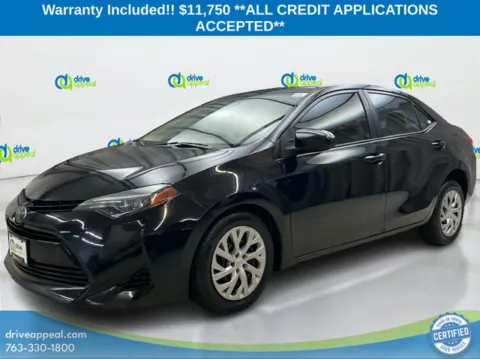 Black 2017 Toyota Corolla L for sale in Bloomington, MN