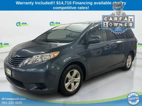 Blue 2015 Toyota Sienna LE for sale in Bloomington, MN