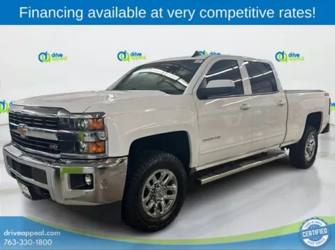 White 2015 Chevrolet Silverado 2500HD LT for sale in Bloomington, MN