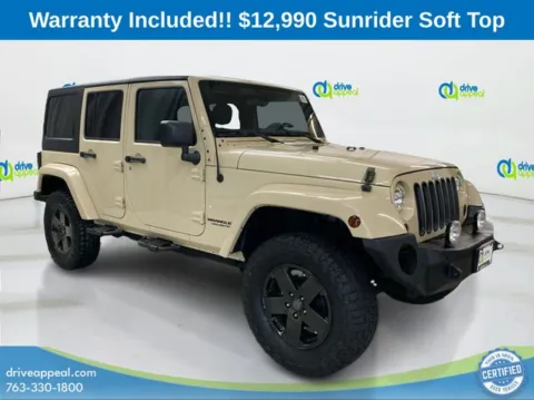 Another view of 2012 Jeep Wrangler Unlimited Sahara for sale in Bloomington, MN at Drive Appeal Bloomington