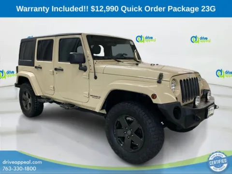 Another view of 2012 Jeep Wrangler Unlimited Sahara for sale in Bloomington, MN at Drive Appeal Bloomington