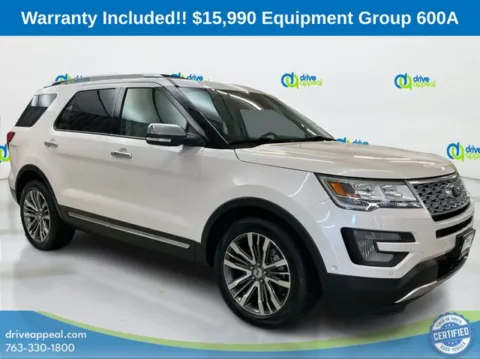 Another view of 2017 Ford Explorer Platinum for sale in Bloomington, MN at Drive Appeal Bloomington