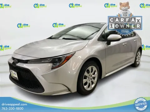 Silver 2022 Toyota Corolla LE for sale in Bloomington, MN