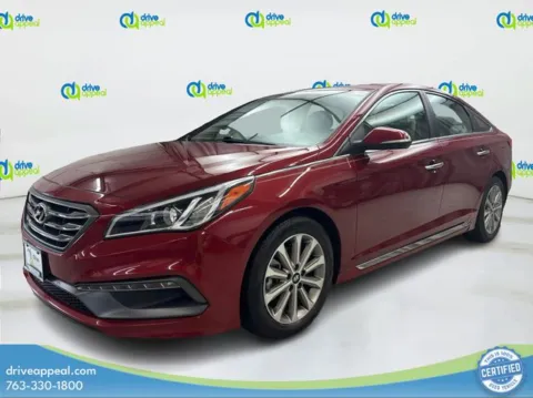 Red 2016 Hyundai Sonata for sale in Bloomington, MN