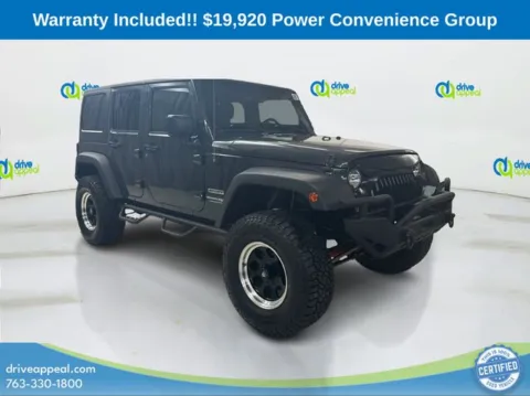 Another view of 2018 Jeep Wrangler JK Unlimited Sport for sale in Bloomington, MN at Drive Appeal Bloomington
