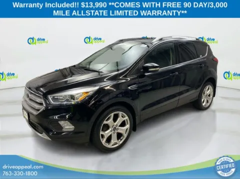 Black 2019 Ford Escape Titanium for sale in Bloomington, MN