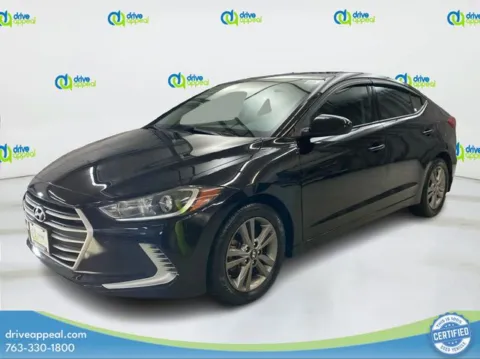 Black 2018 Hyundai Elantra SEL for sale in Bloomington, MN