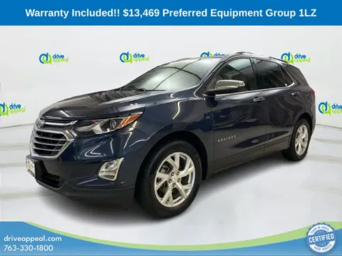 Blue 2018 Chevrolet Equinox Premier for sale in Bloomington, MN
