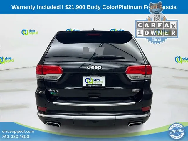 2017 Jeep Grand Cherokee Summit photo 3