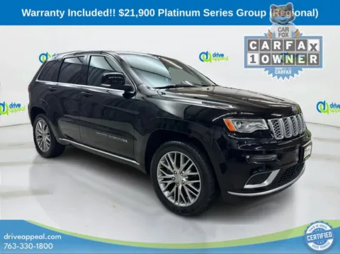 Another view of 2017 Jeep Grand Cherokee Summit for sale in New Hope, MN at Drive Appeal New Hope