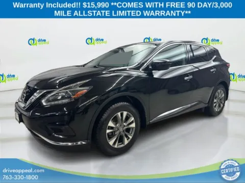 Black 2018 Nissan Murano S for sale in New Hope, MN