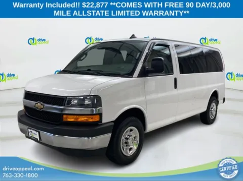 White 2019 Chevrolet Express 2500 LT for sale in New Hope, MN
