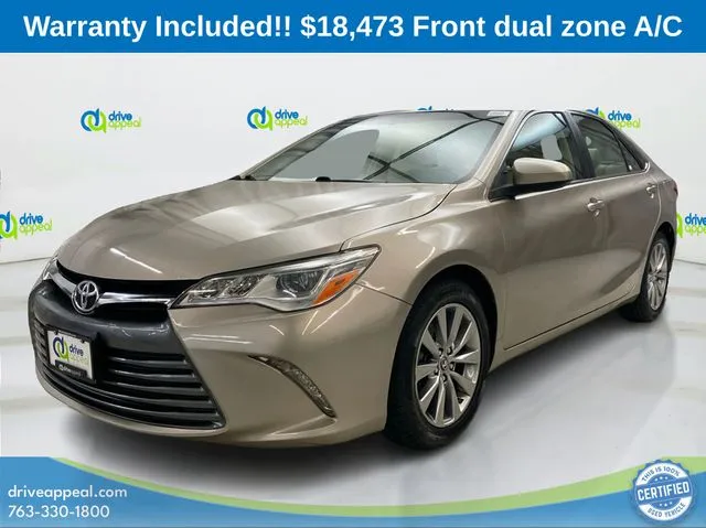 Beige 2015 Toyota Camry XLE for sale in New Hope, MN