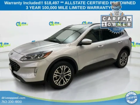 Silver 2020 Ford Escape SEL for sale in New Hope, MN