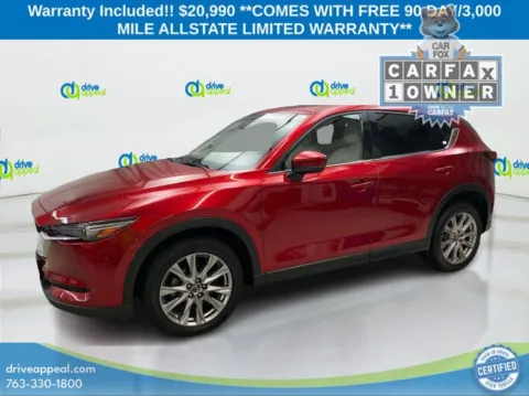 Red 2019 Mazda CX-5 Grand Touring for sale in New Hope, MN