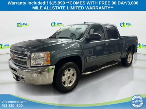Gray 2012 Chevrolet Silverado 1500 LT for sale in New Hope, MN