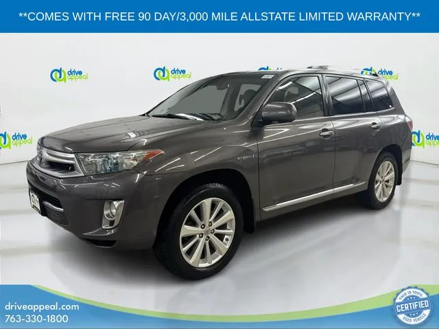 Gray 2011 Toyota Highlander Hybrid Limited for sale in New Hope, MN