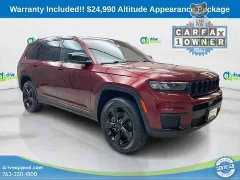 Another view of 2021 Jeep Grand Cherokee L Altitude for sale in New Hope, MN at Drive Appeal New Hope