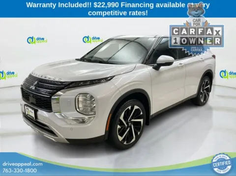 White 2023 Mitsubishi Outlander SE for sale in New Hope, MN