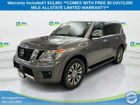 Gray 2018 Nissan Armada SL for sale in New Hope, MN