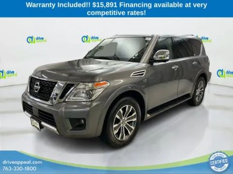 Gray 2018 Nissan Armada SL for sale in New Hope, MN