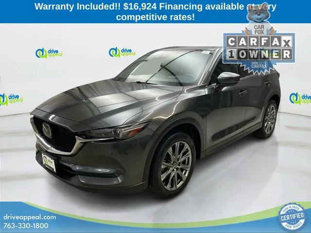 Gray 2019 Mazda CX-5 Signature for sale in New Hope, MN