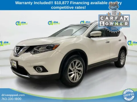 White 2014 Nissan Rogue SL for sale in New Hope, MN